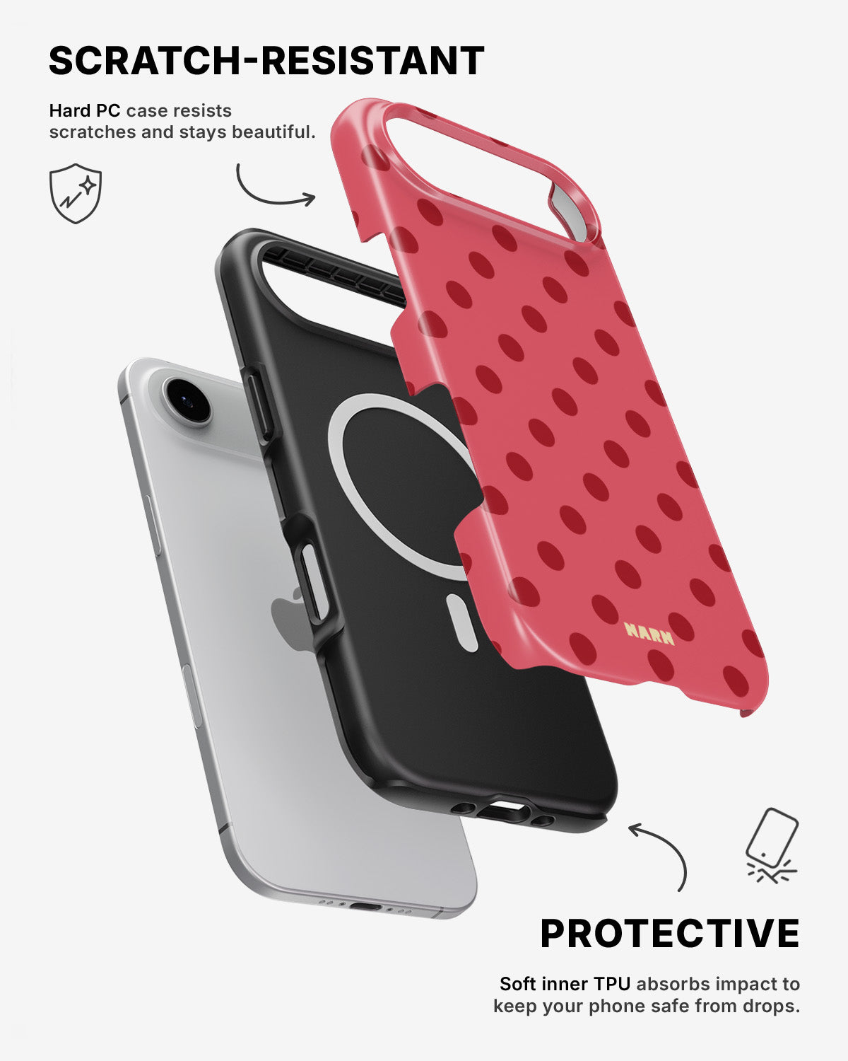 iPhone Air Tough Case – Strawberry - View 2