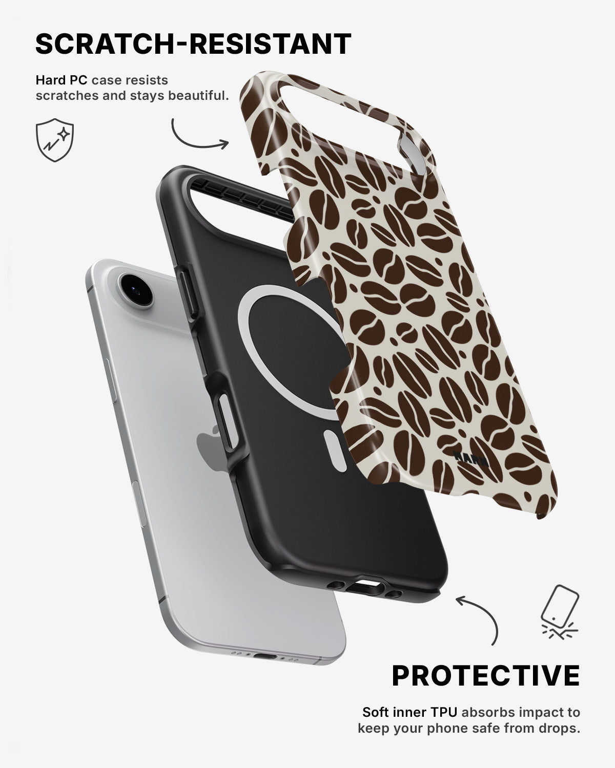 iPhone Air Tough Case – Coffee Beans - View 2