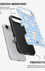 iPhone Air Tough Case – Blue Daisies - View 2