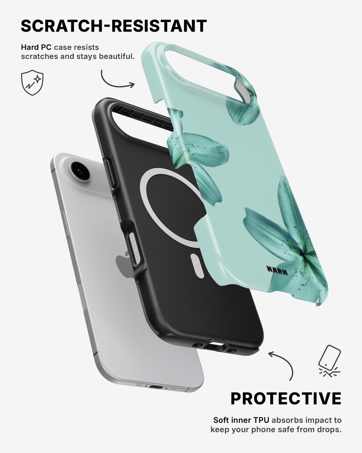 iPhone Air Tough Case – Sea Lily - View 2