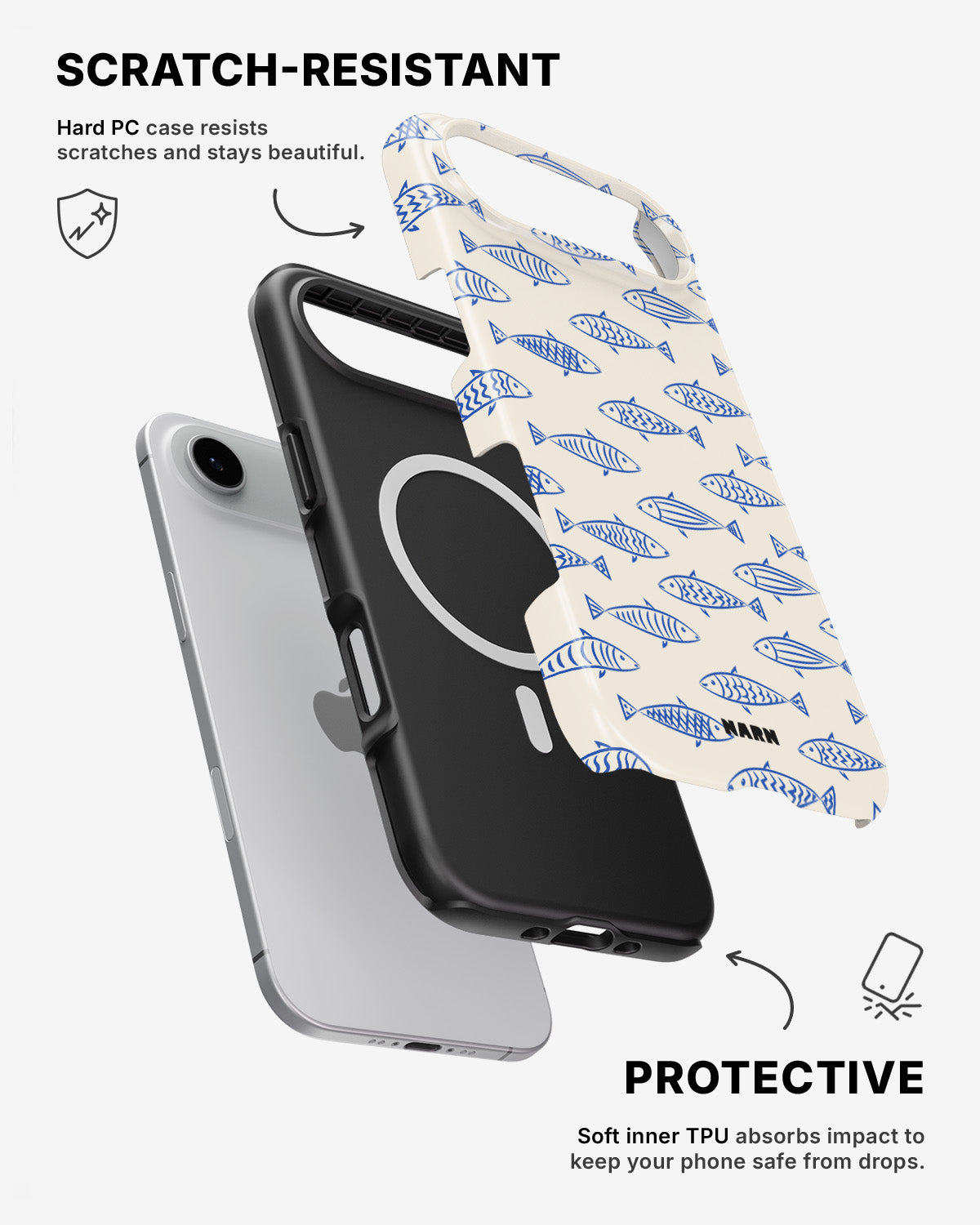 iPhone Air Tough Case – Blue Catch - View 2