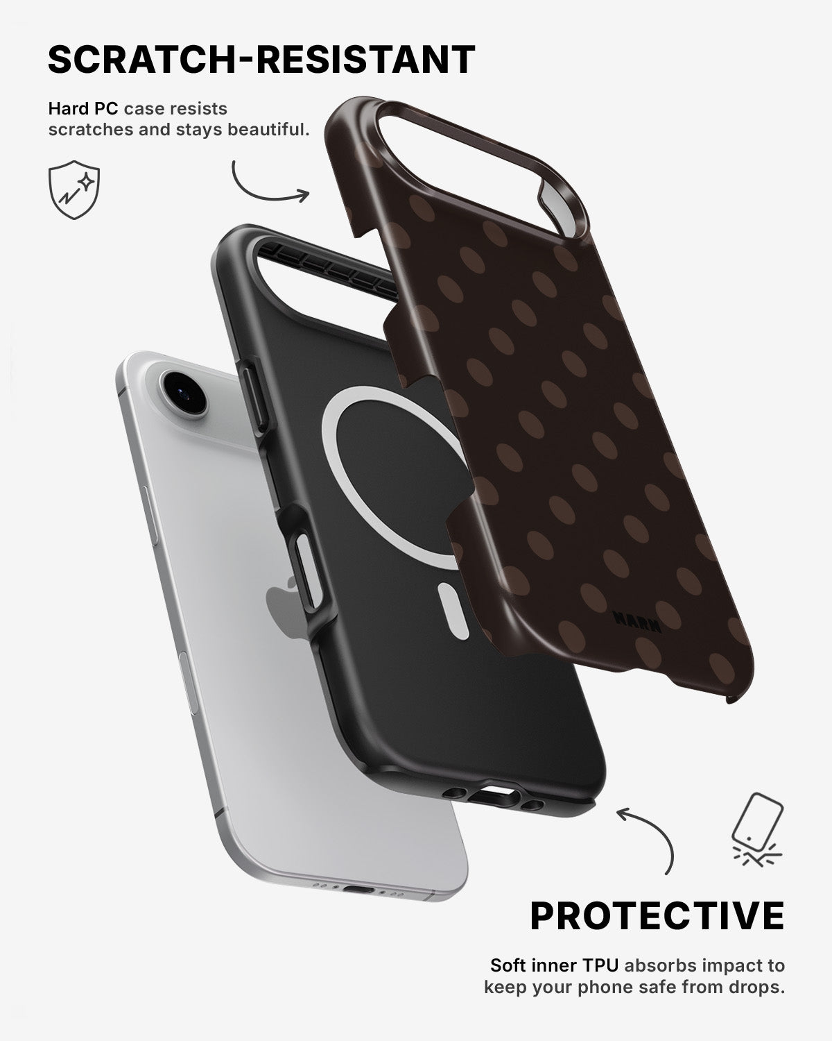iPhone Air Tough Case – Cocoa - View 2
