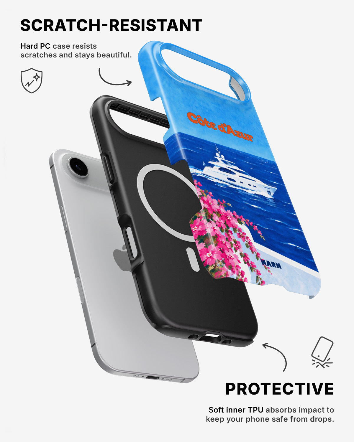 iPhone Air Tough Case – Cap Bleu - View 2