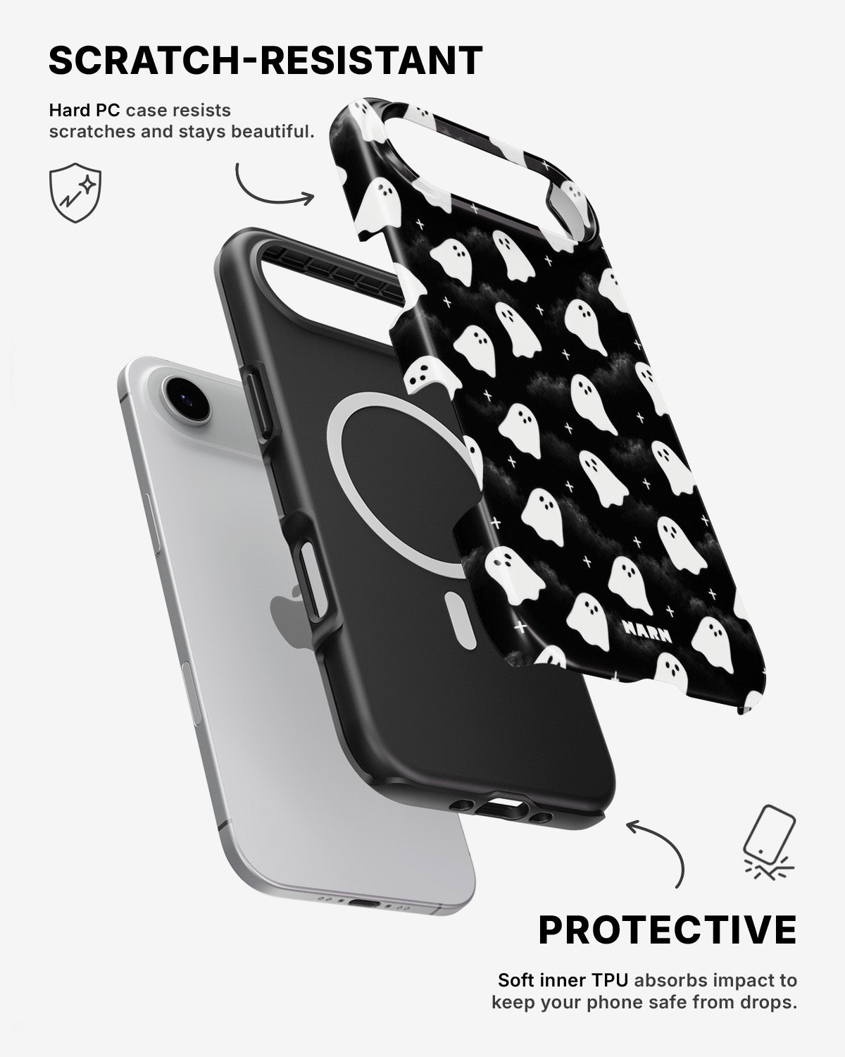 iPhone Air Tough Case – Ghosted - View 2