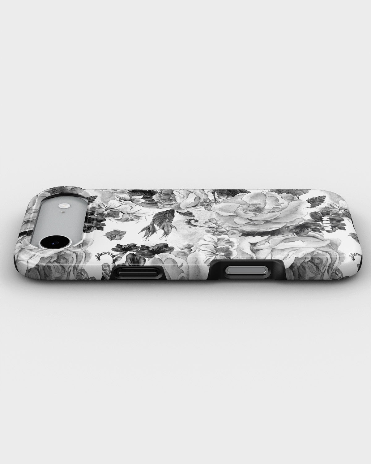 iPhone Air Tough Case – Black & White Bloom - View 3