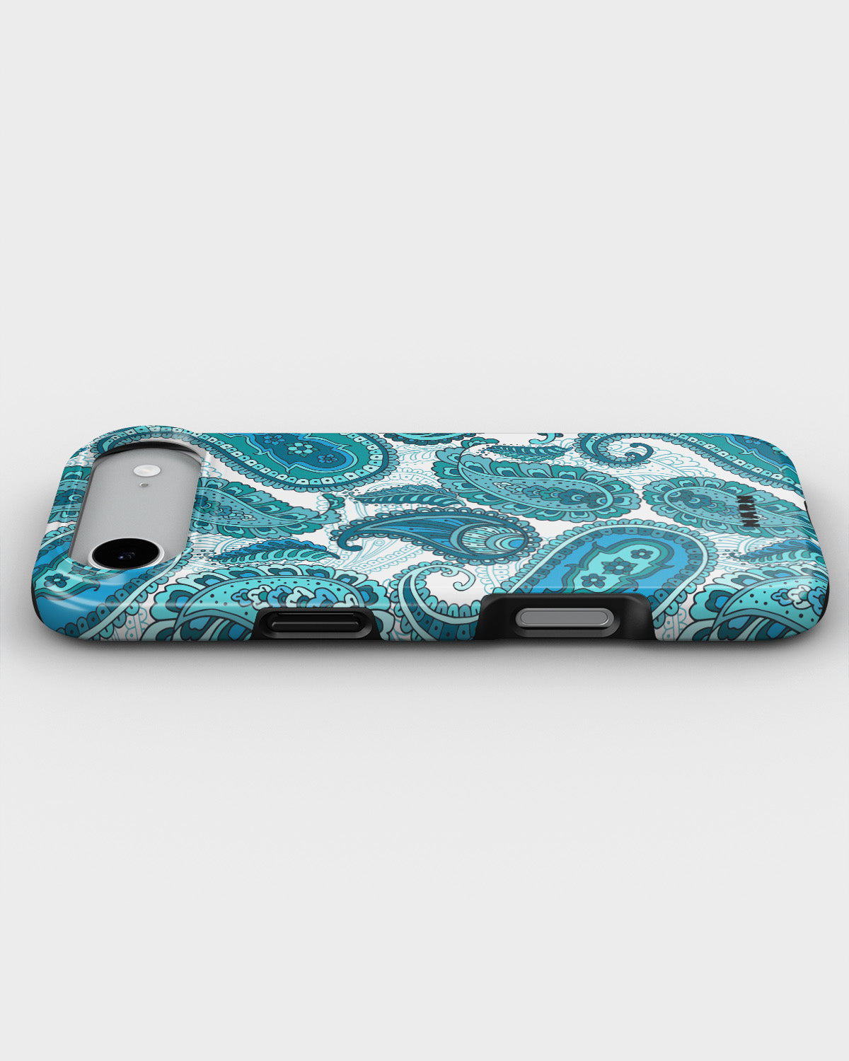 iPhone Air Tough Case – Turquoise Paisley - View 3