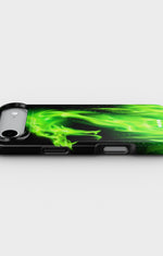 iPhone Air Tough Case – Green Flames Dragon - View 3