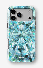 iPhone 17 Pro Tough Case – Green Crystals - View 1