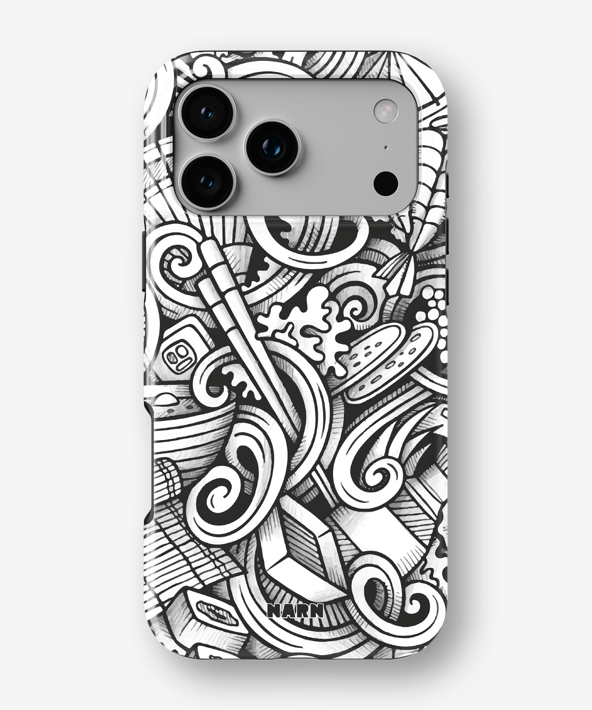 iPhone 17 Pro Tough Case – Japanese Pattern - View 1