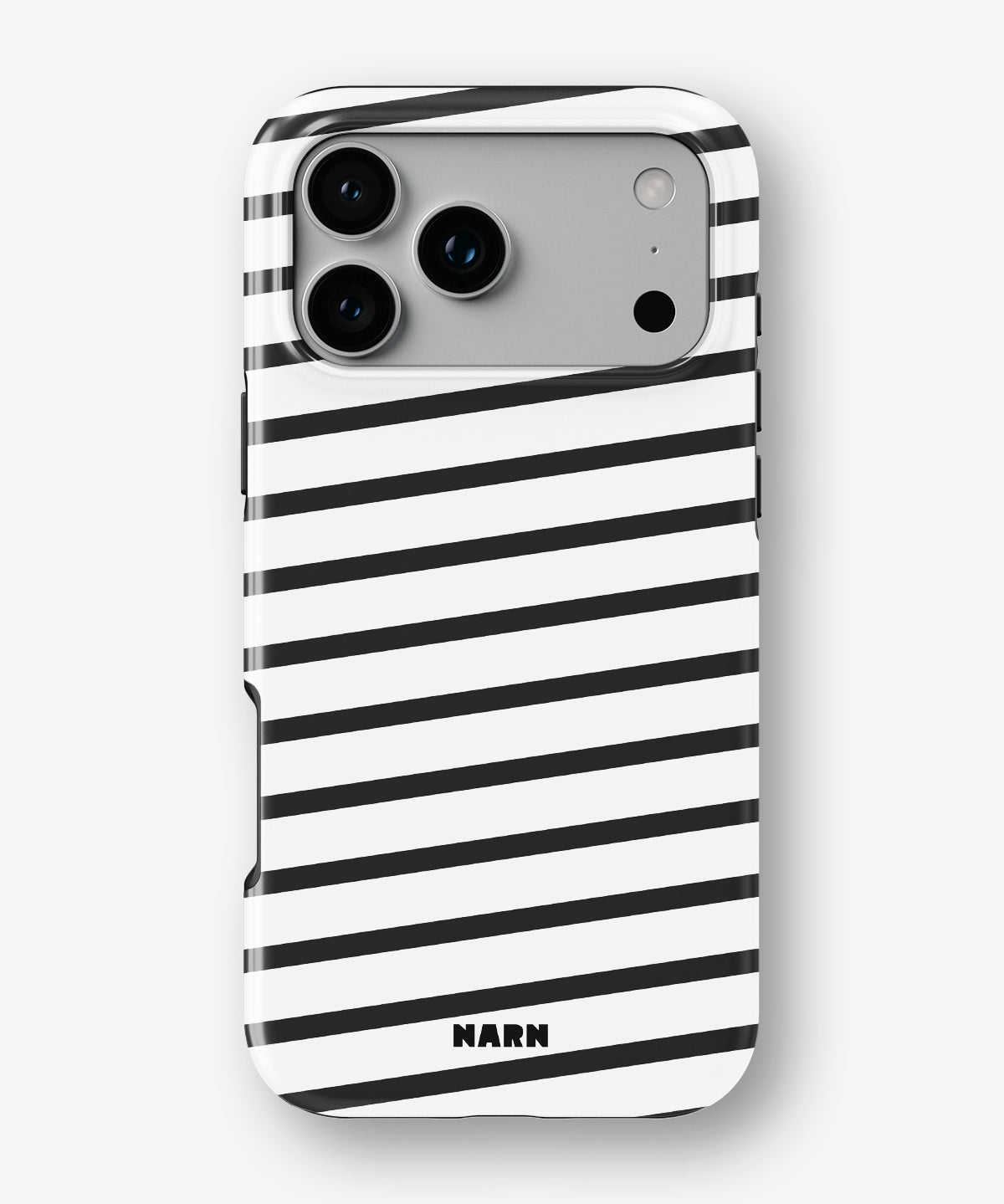 iPhone 17 Pro Tough Case – Black Stripes - View 1