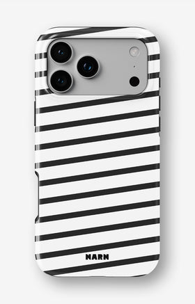 iPhone 17 Pro Tough Case – Black Stripes - View 1