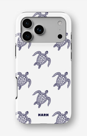 iPhone 17 Pro Tough Case – Blue Turtles - View 1