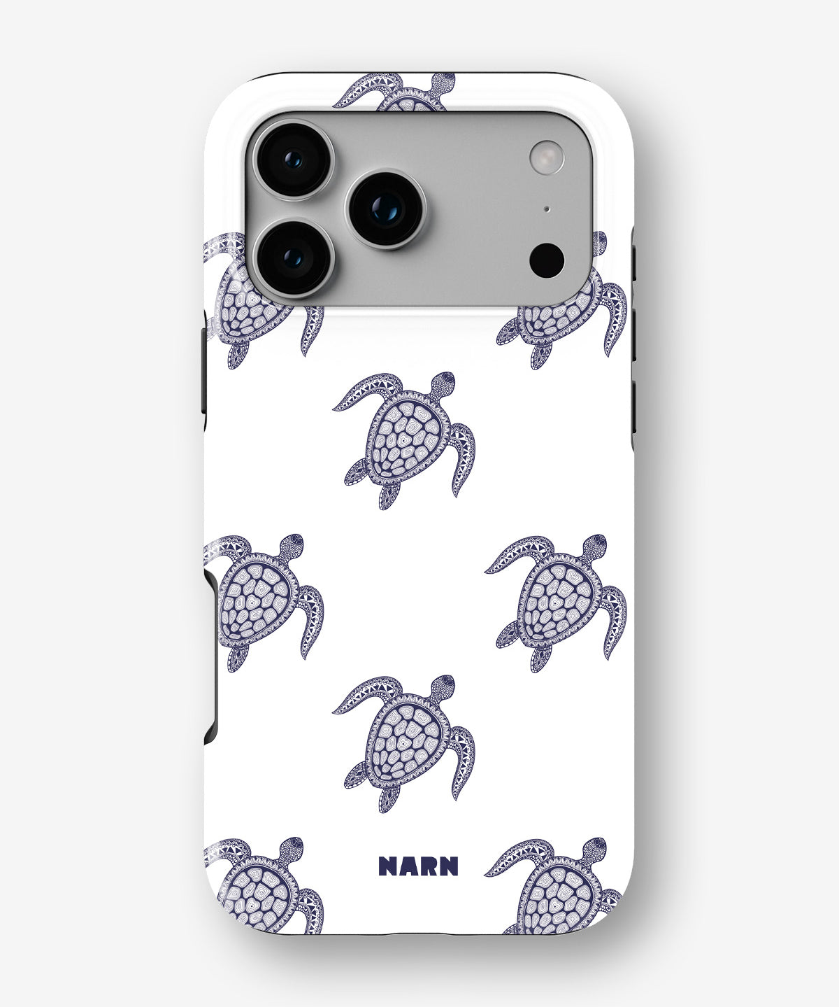 iPhone 17 Pro Tough Case – Blue Turtles - View 1