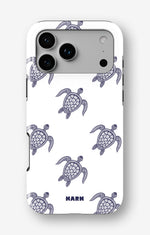 iPhone 17 Pro Tough Case – Blue Turtles - View 1