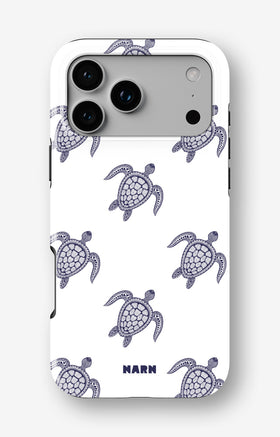 iPhone 17 Pro Tough Case – Blue Turtles - View 1