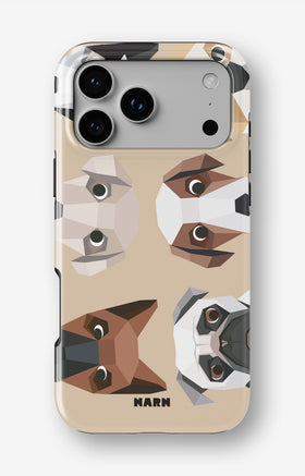 iPhone 17 Pro Tough Case – Cute Dogs - View 1