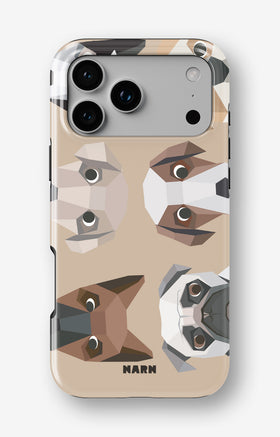 iPhone 17 Pro Tough Case – Cute Dogs - View 1