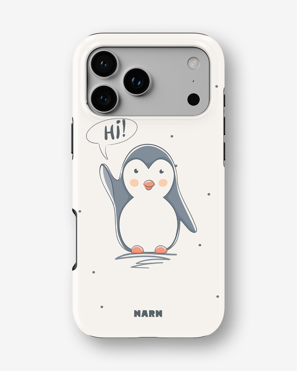 iPhone 17 Pro Tough Case – Cute Penguin - View 1