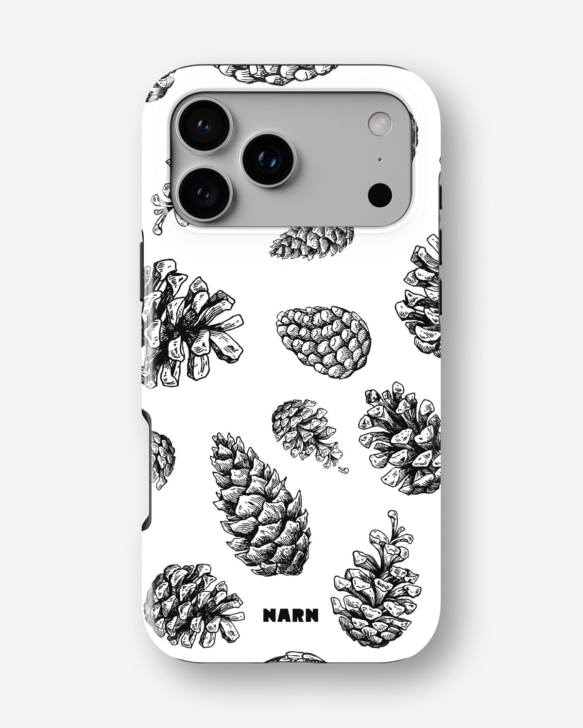 iPhone 17 Pro Tough Case – Pine Cones - View 1