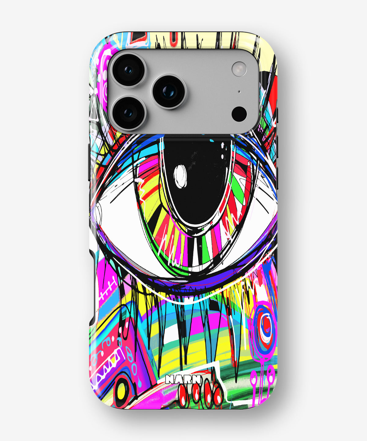 iPhone 17 Pro Tough Case – Abstract Eye - View 1