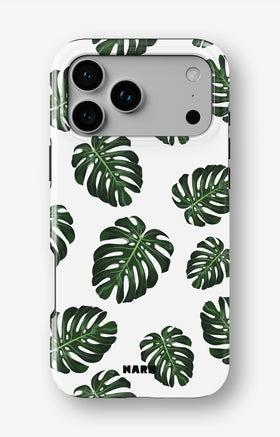 iPhone 17 Pro Tough Case – Monstera Pattern - View 1