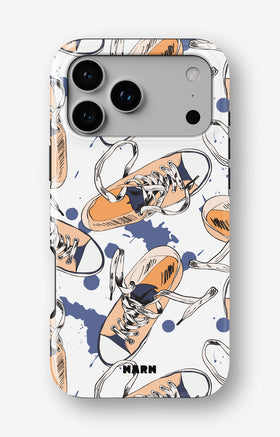 iPhone 17 Pro Tough Case – Apricot Sneakers - View 1
