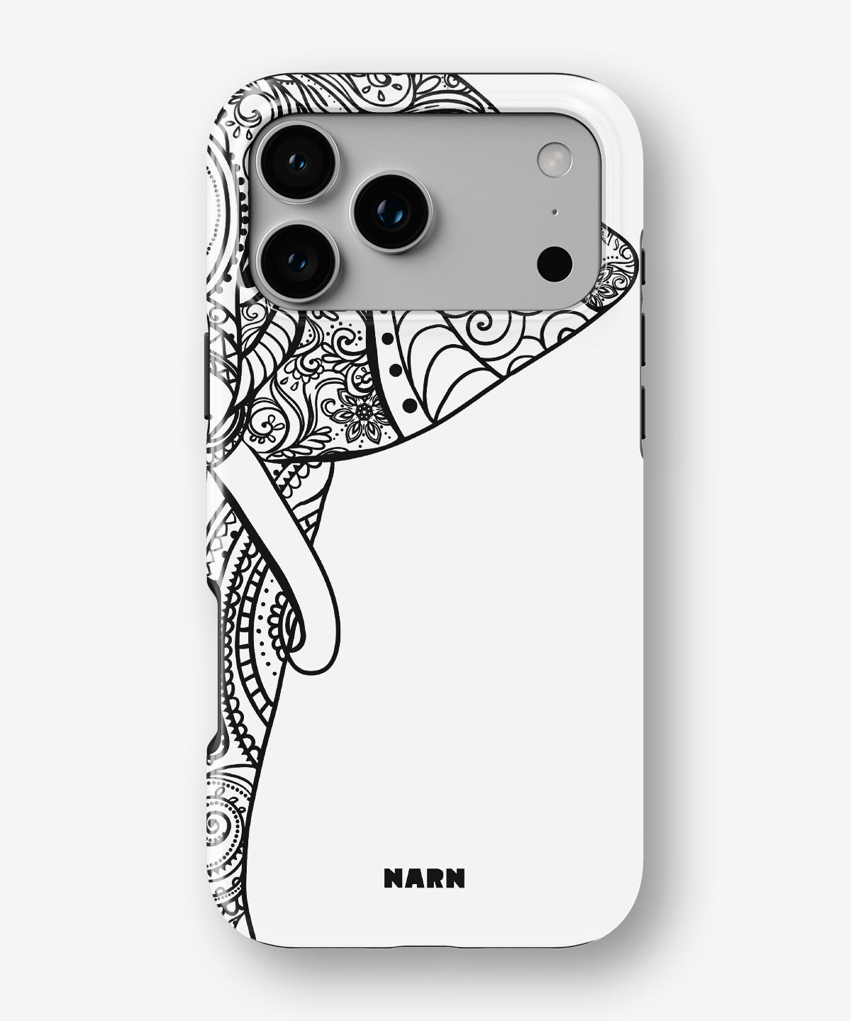 iPhone 17 Pro Tough Case – Mandala Elephant - View 1
