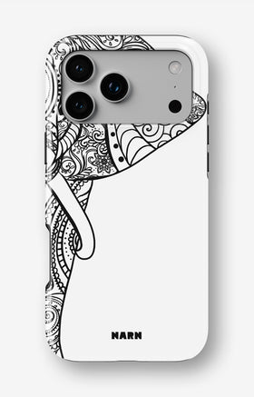 iPhone 17 Pro Tough Case – Mandala Elephant - View 1