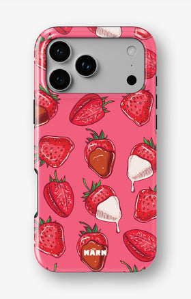 iPhone 17 Pro Tough Case – Strawberry Chocolate - View 1