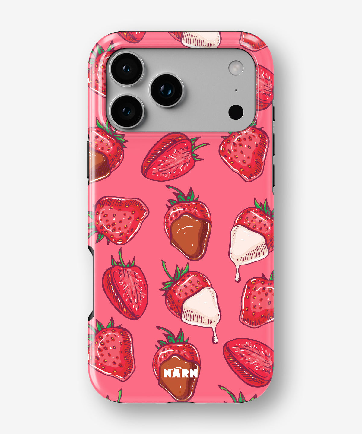 iPhone 17 Pro Tough Case – Strawberry Chocolate - View 1