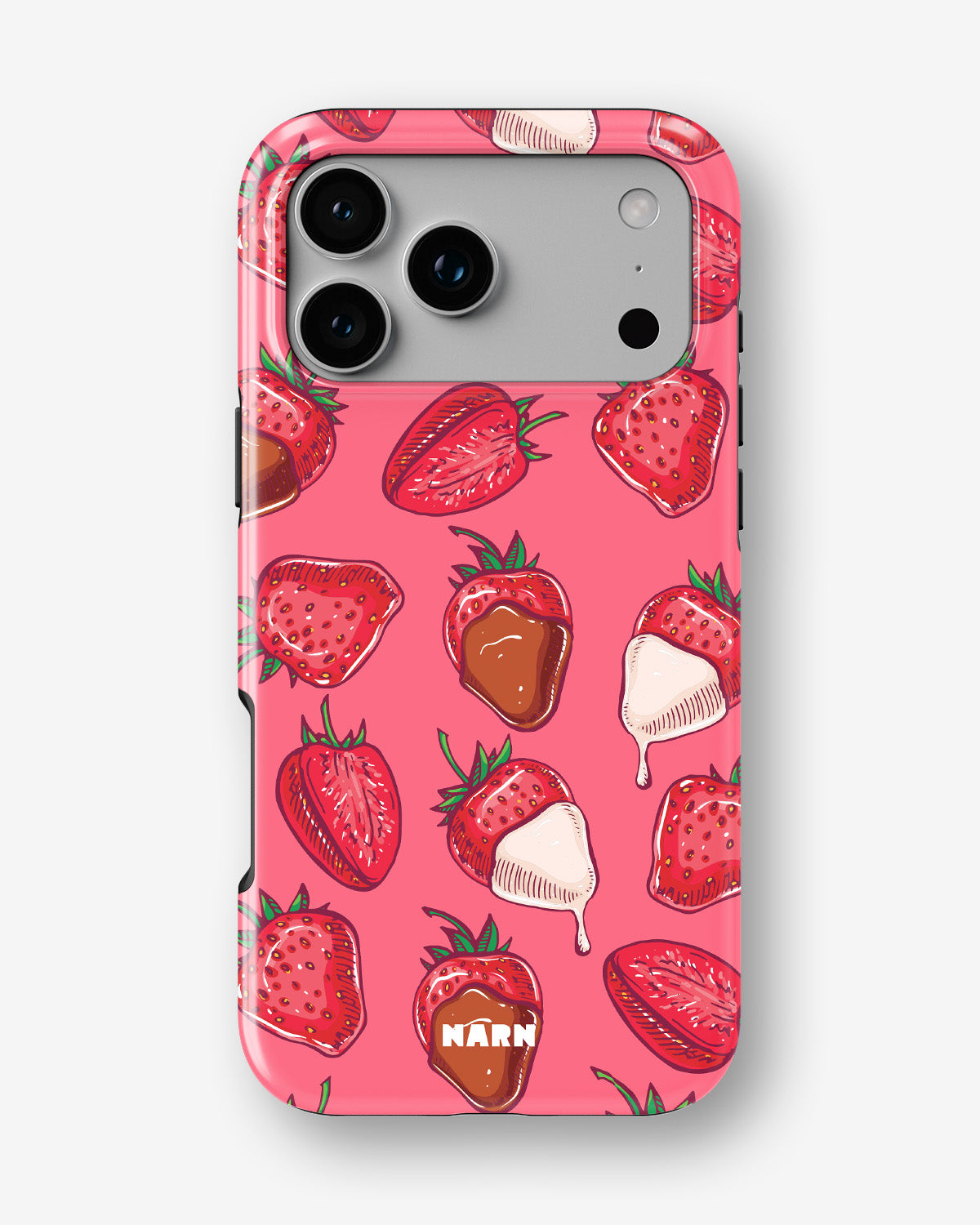 iPhone 17 Pro Tough Case – Strawberry Chocolate - View 1