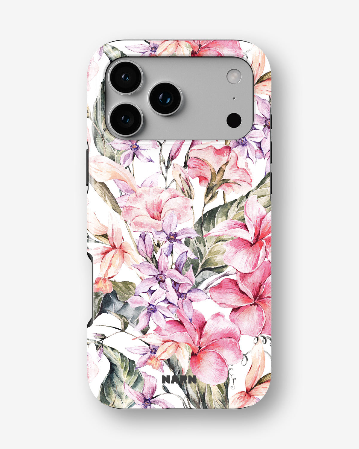 iPhone 17 Pro Tough Case – Watercolor Flowers - View 1