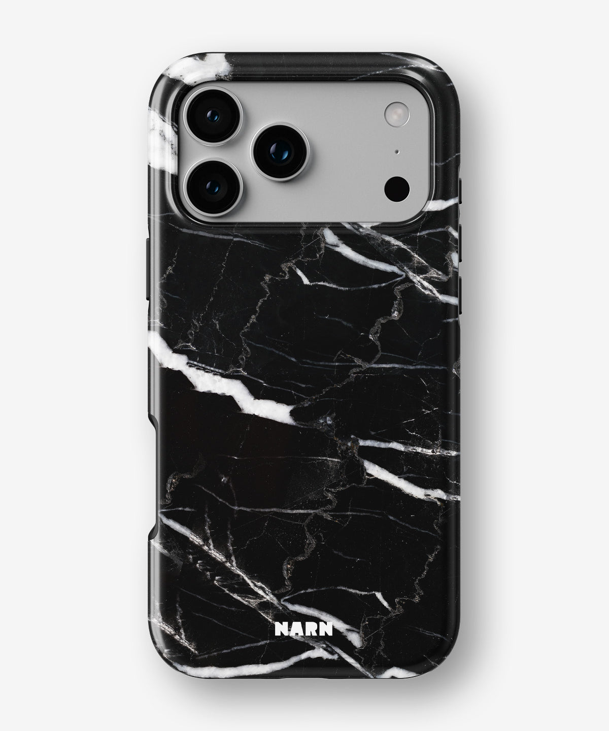 iPhone 17 Pro Tough Case – Black Marble - View 1