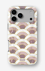 iPhone 17 Pro Tough Case – Pink Marble Waves - View 1
