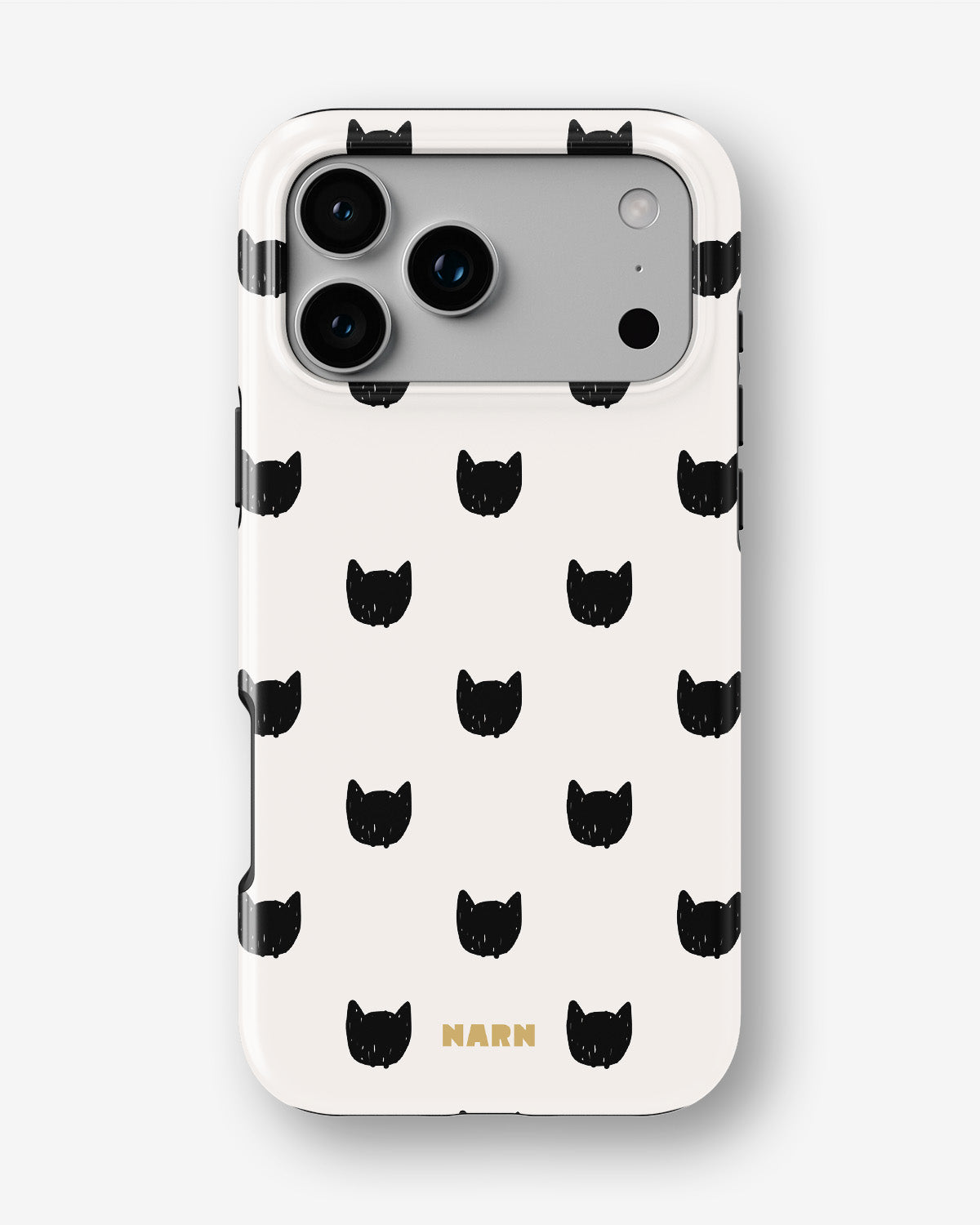iPhone 17 Pro Tough Case – Kitty Dots - View 1