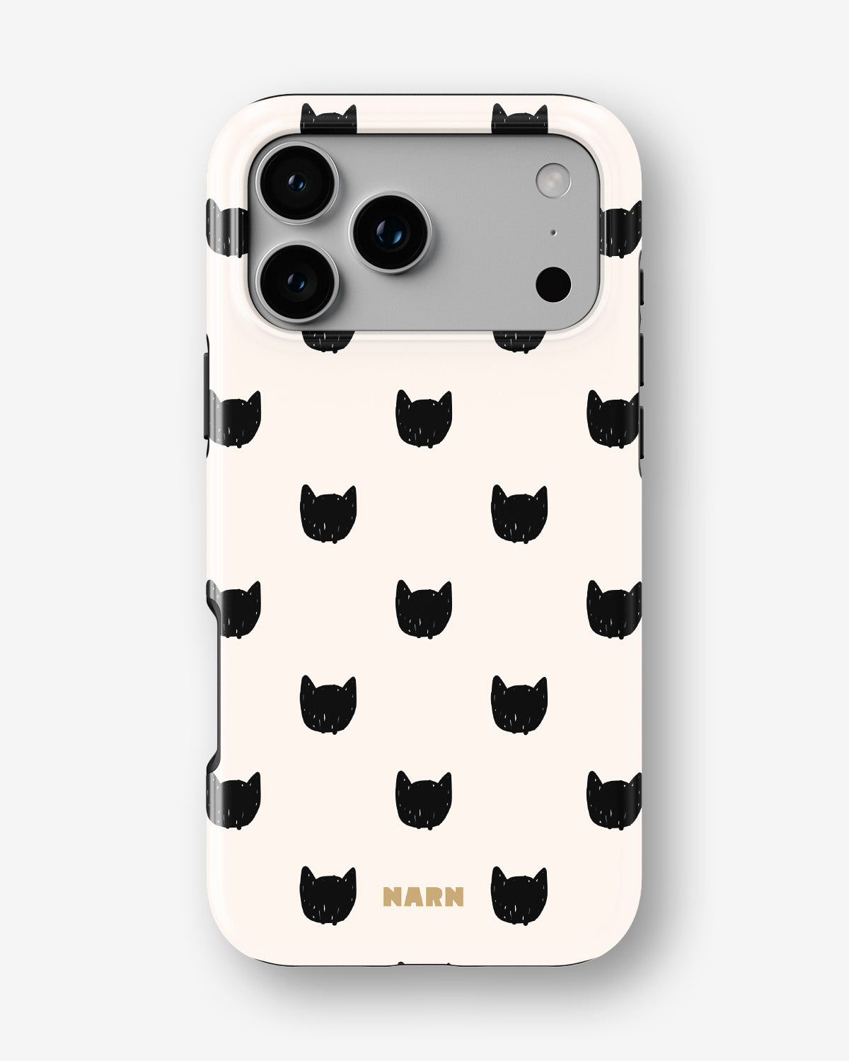 iPhone 17 Pro Tough Case – Kitty Dots - View 1
