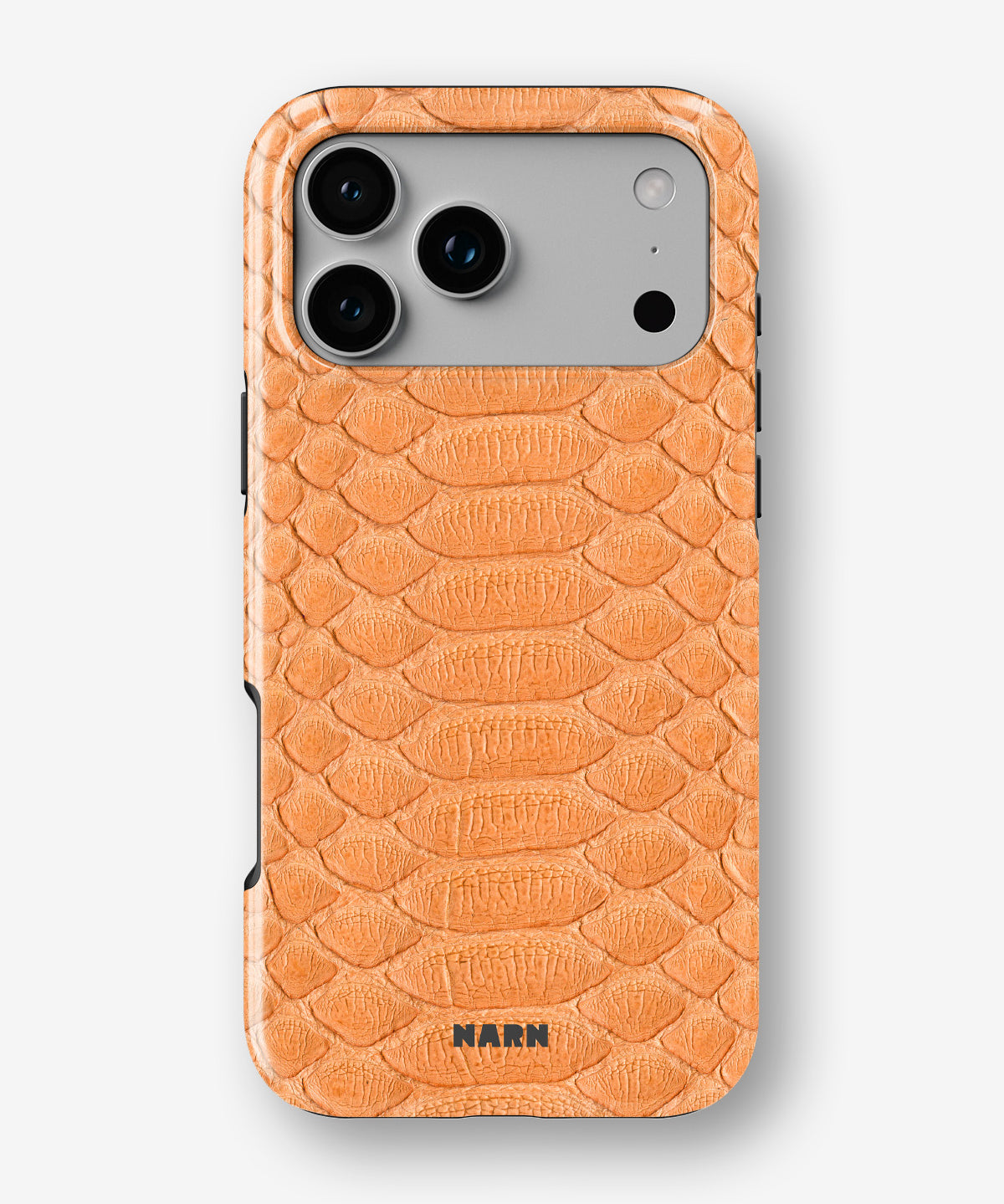 iPhone 17 Pro Tough Case – Orange Snake - View 1