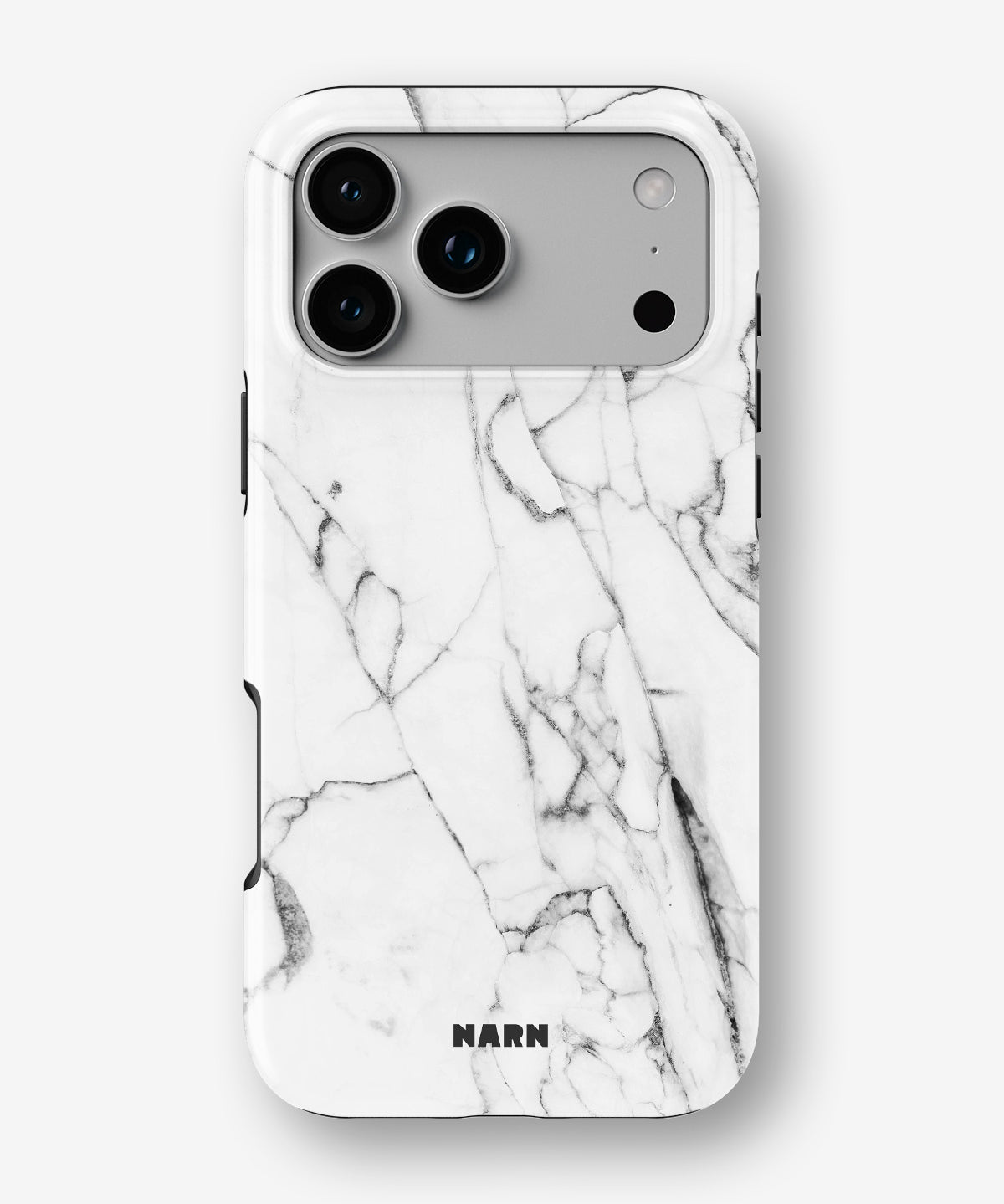 iPhone 17 Pro Tough Case – Milky Marble - View 1