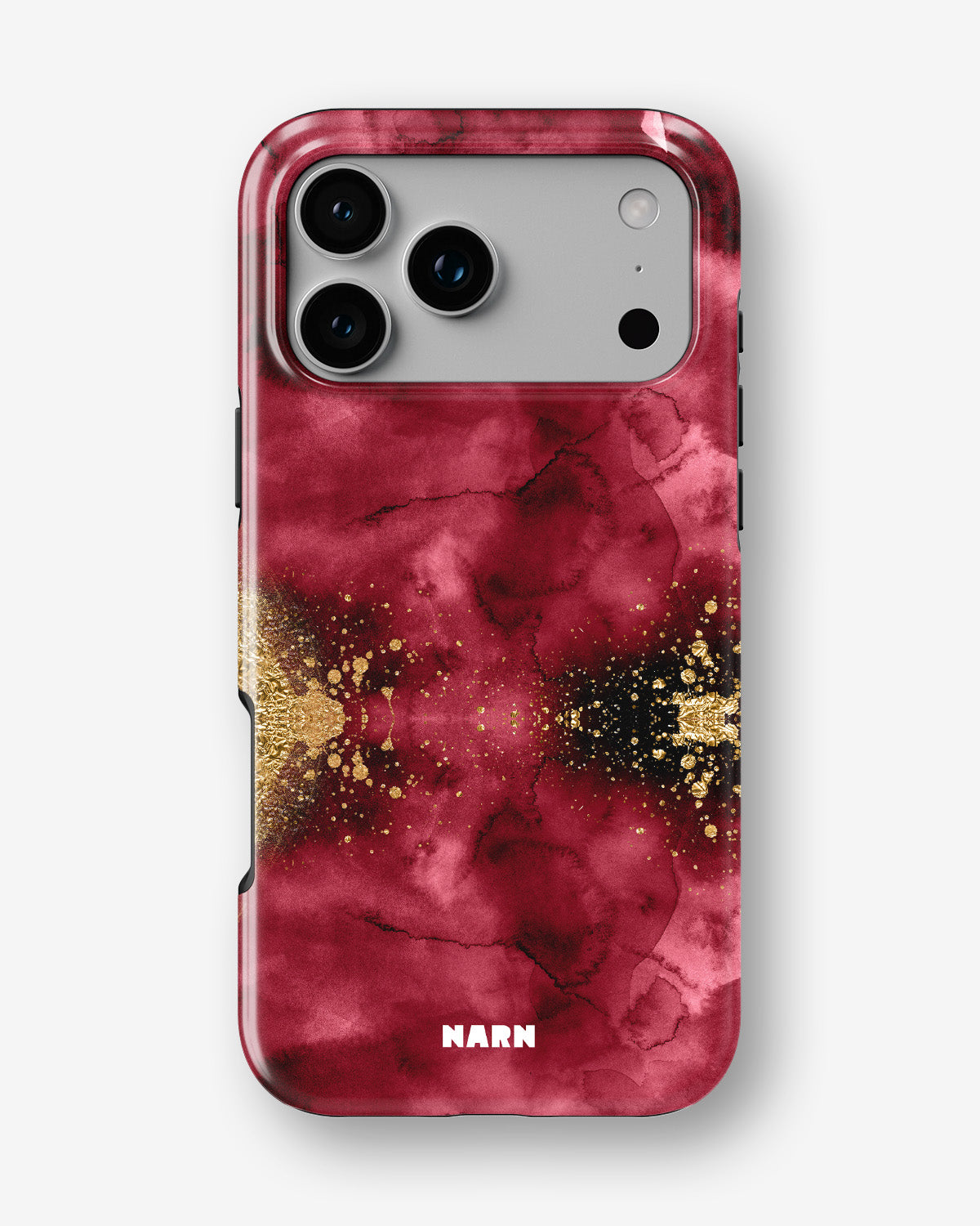iPhone 17 Pro Tough Case – Burgendy Shimmer - View 1