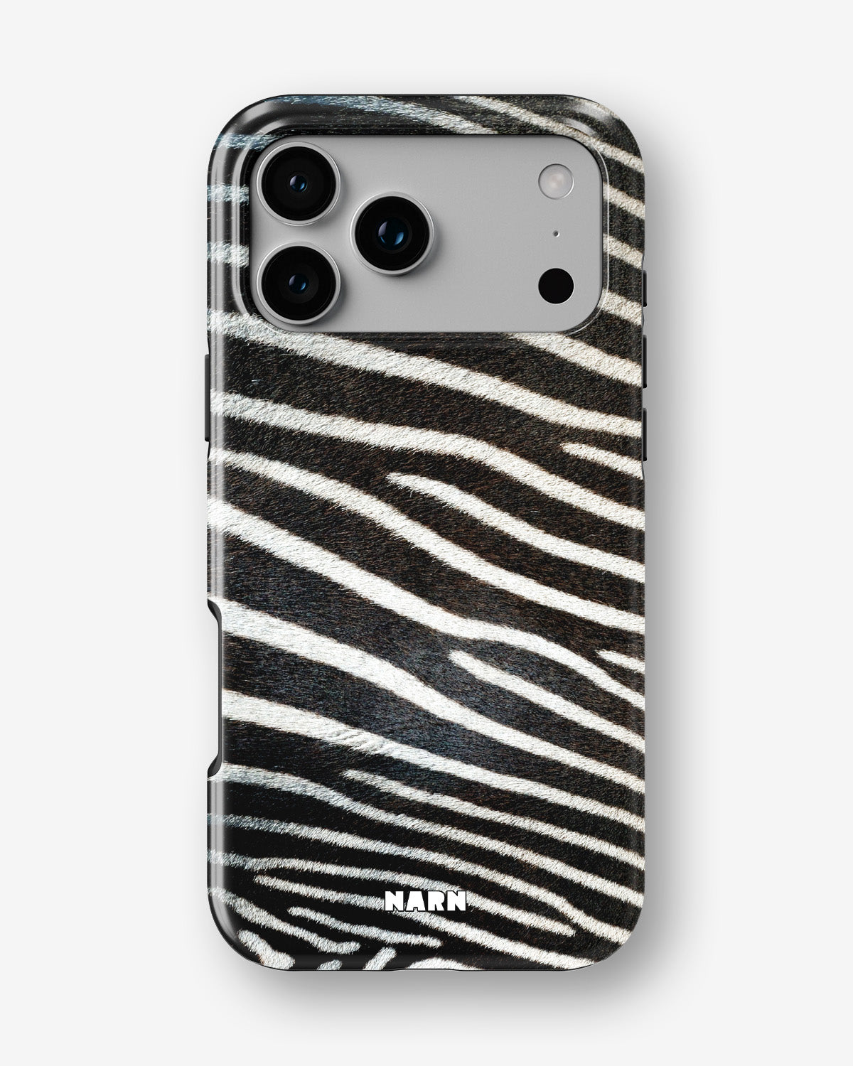 iPhone 17 Pro Tough Case – Zebra Stripe - View 1