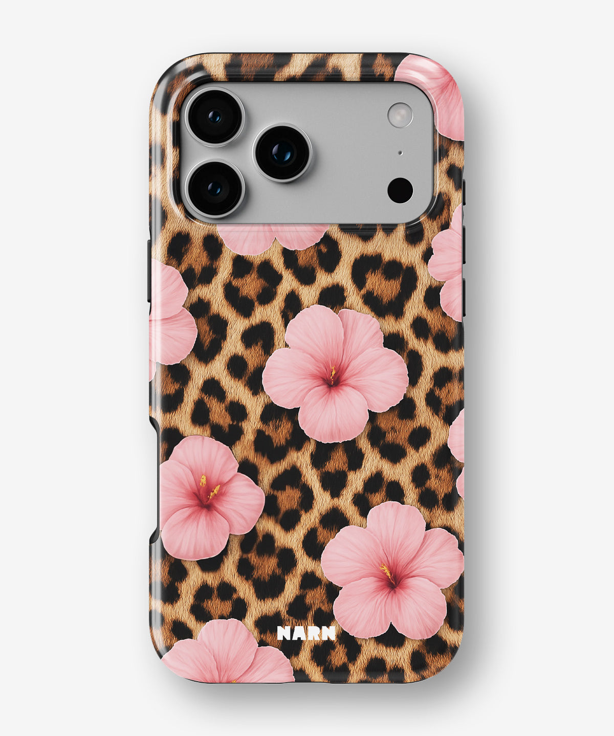 iPhone 17 Pro Tough Case – Leopard Flower - View 1