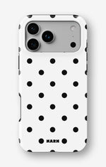 iPhone 17 Pro Tough Case – Mono Dots - View 1