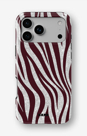 iPhone 17 Pro Tough Case – Velvet Zebra - View 1
