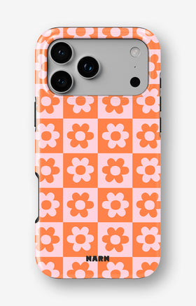 iPhone 17 Pro Tough Case – Peach Petals - View 1