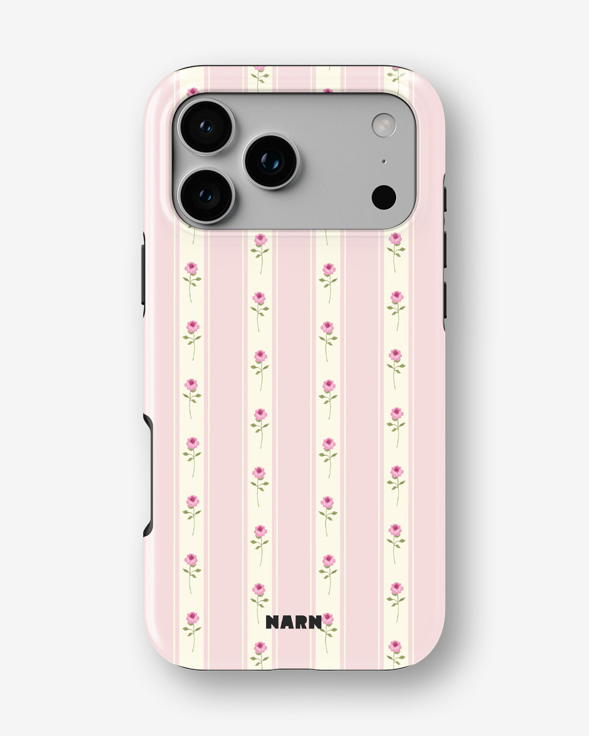iPhone 17 Pro Tough Case – Rose Lines - View 1