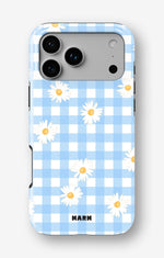 iPhone 17 Pro Tough Case – Blue Daisies - View 1