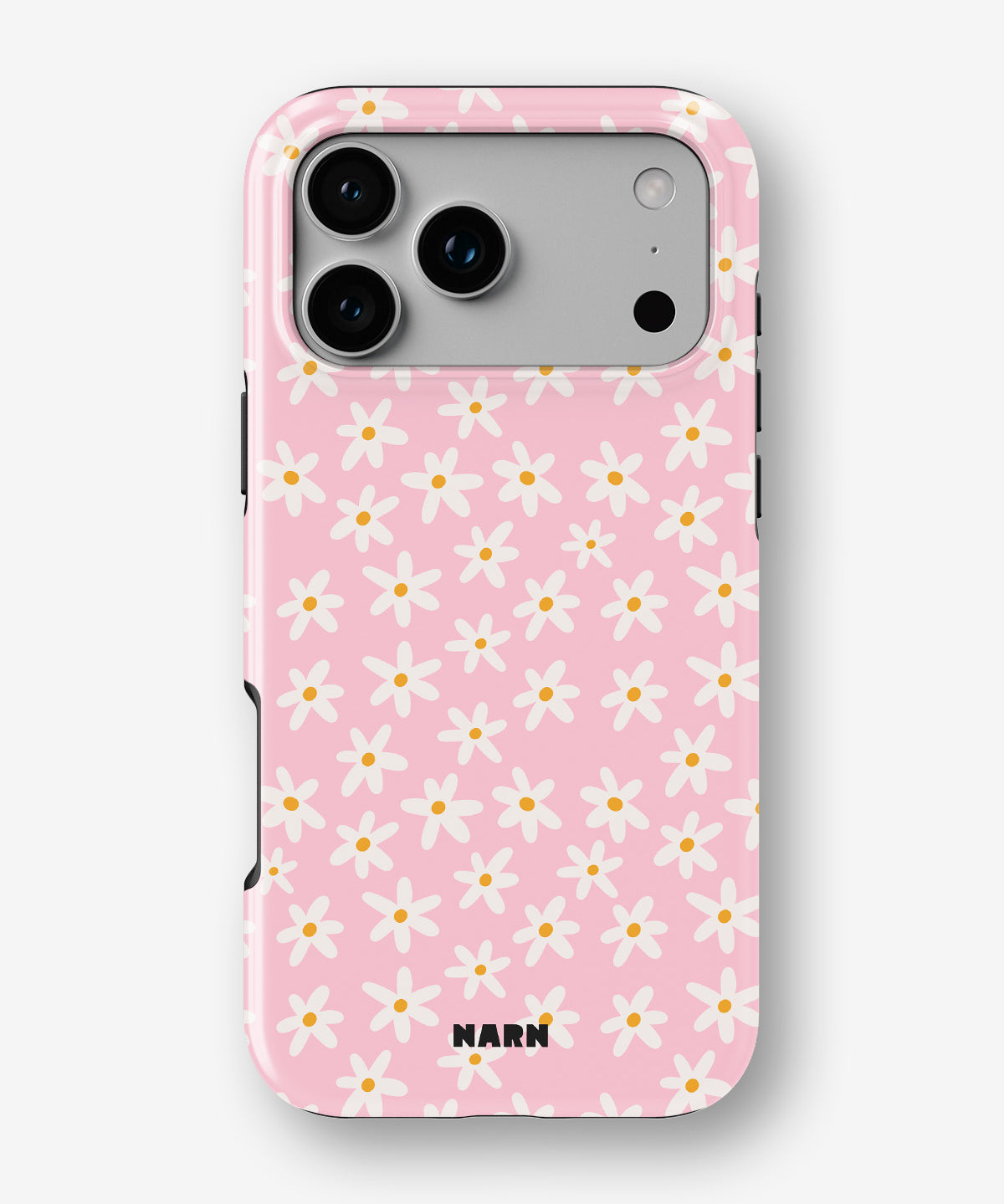 iPhone 17 Pro Tough Case – Pink Daisy - View 1
