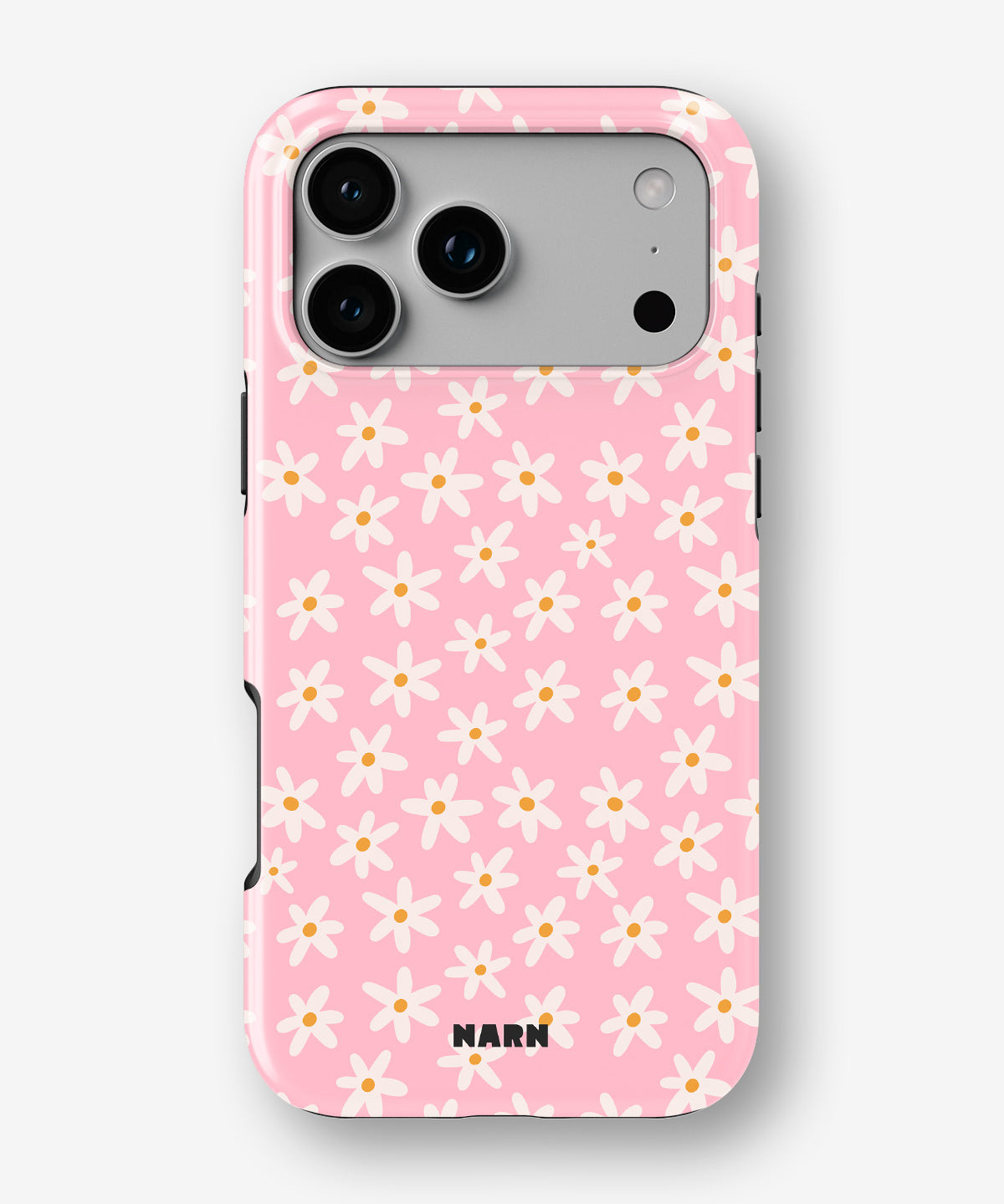 iPhone 17 Pro Tough Case – Pink Daisy - View 1