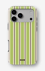 iPhone 17 Pro Tough Case – Matcha Lines - View 1
