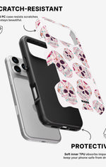 iPhone 17 Pro Tough Case – Calavera Skulls - View 2
